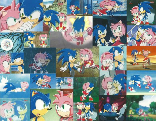 Sonic And Amy Wallpaper By Bigpurplemuppet99