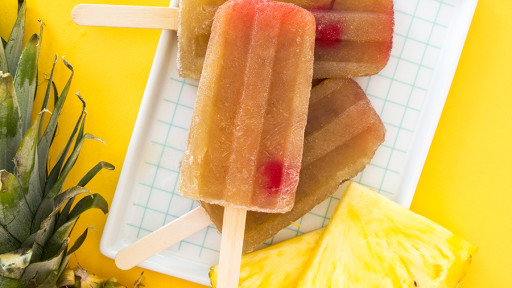The Mary Pickford Cocktail Pops Are Sure To A Hit Serve This Frozen
