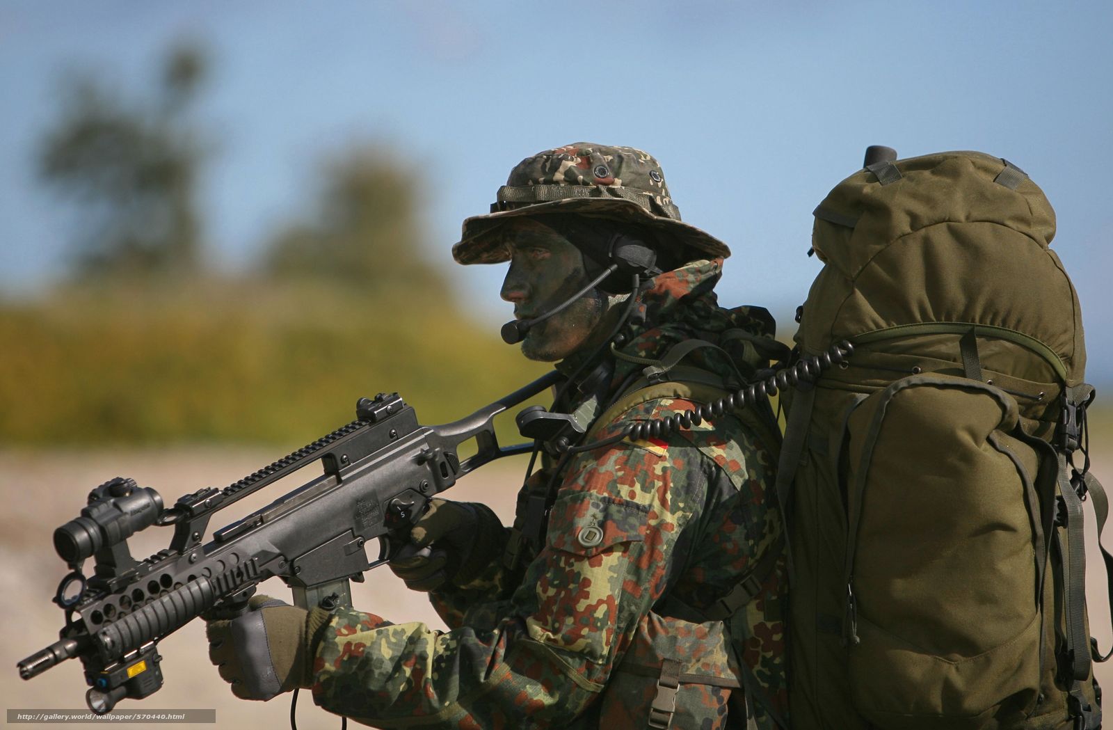 Hintergrund Ausr Stung Bundeswehr Soldat
