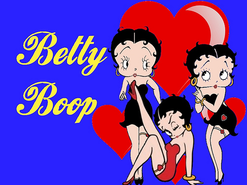 Betty Boop Desktop Photo Sharing