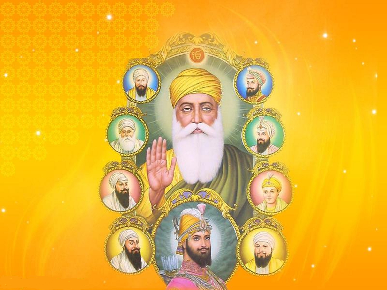 Sikh Gurus Wallpaper