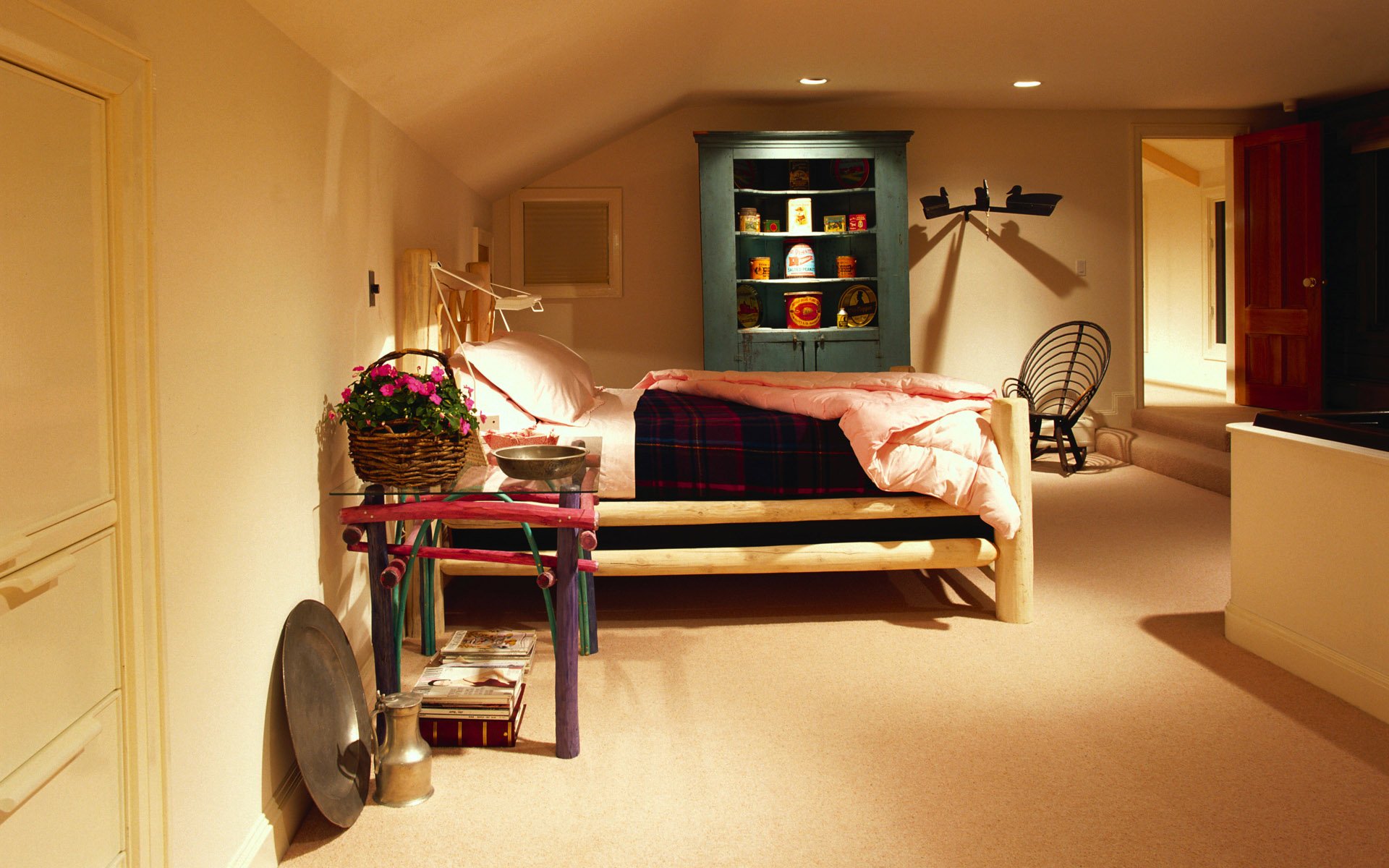 Room Interior Bedroom Wallpaper