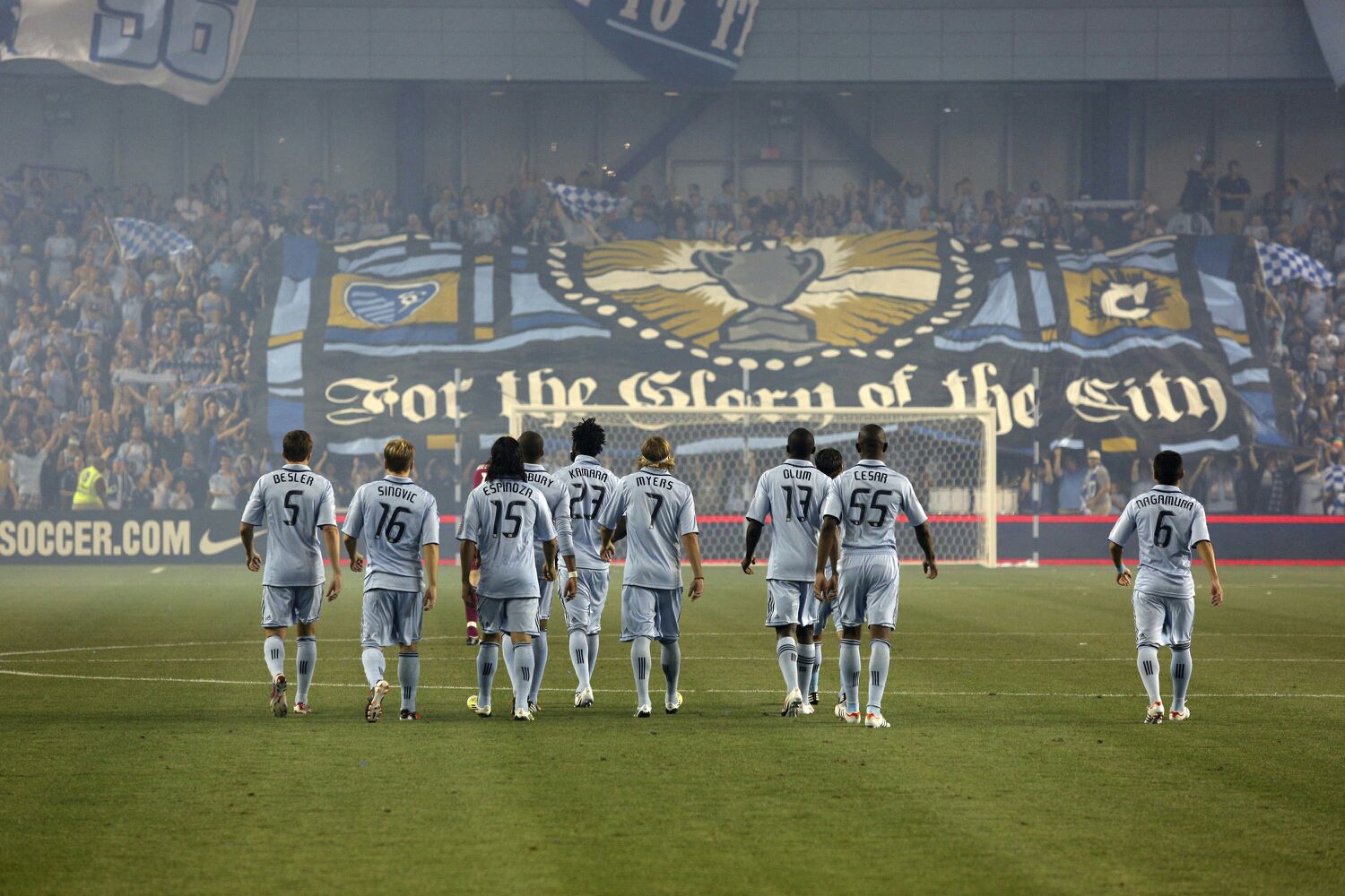 Sporting KC Reborn to run Sporting Kansas City finds glory with