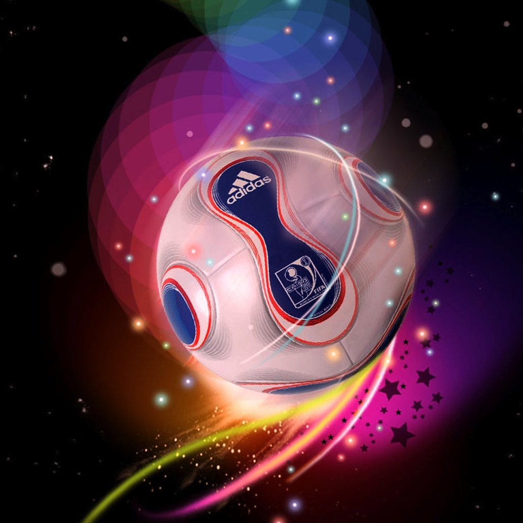 Soccer Ball HD iPad Wallpaper Sport Background