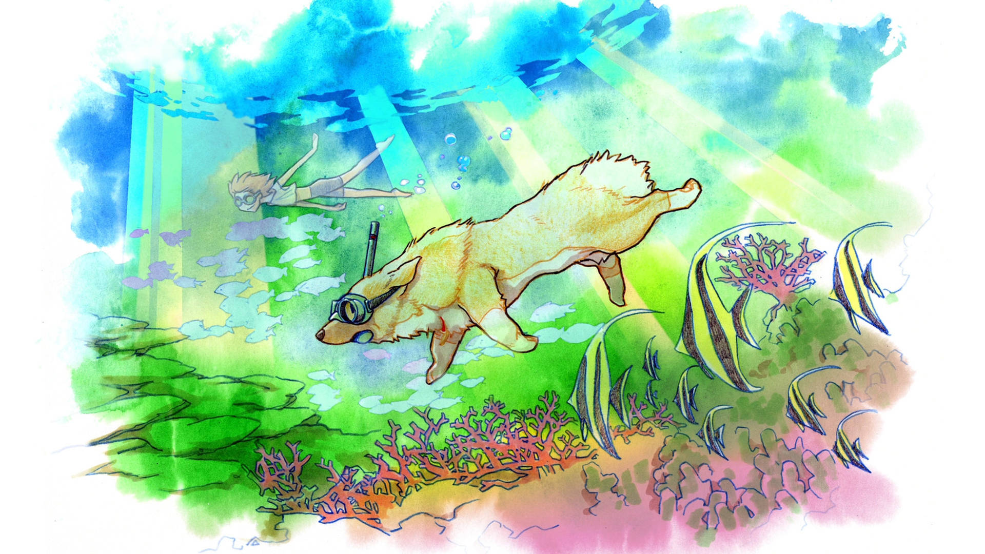 Dog Art Wallpaper
