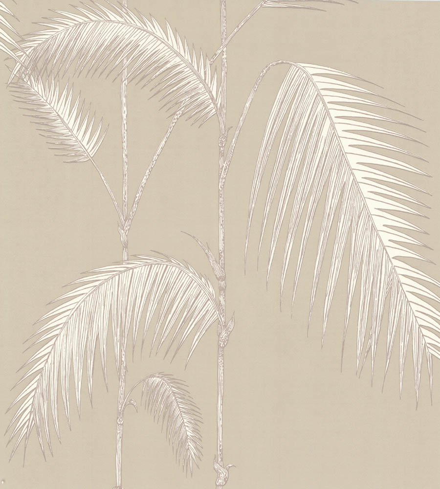 Листья пальмы бежевые