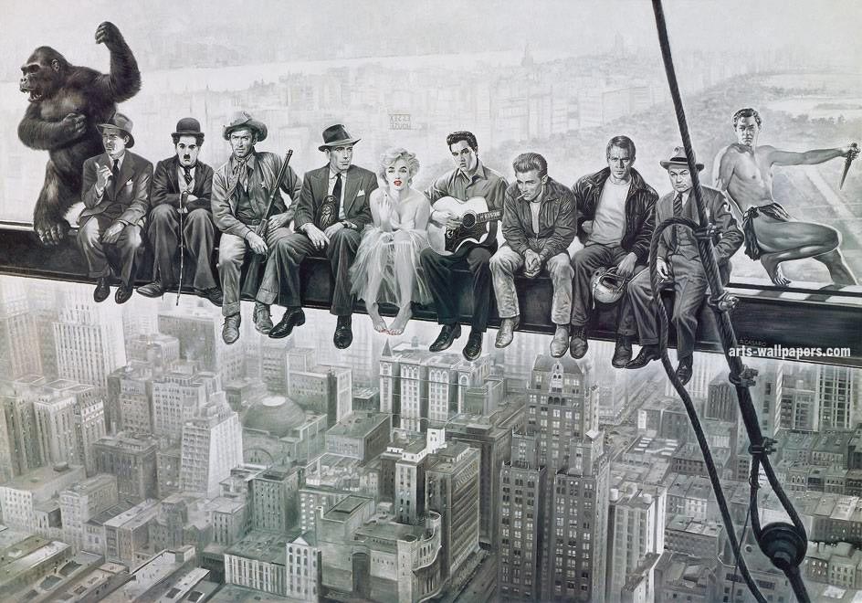 Lunch Atop A Skyscraper Poster Photo Charles C Ebbets