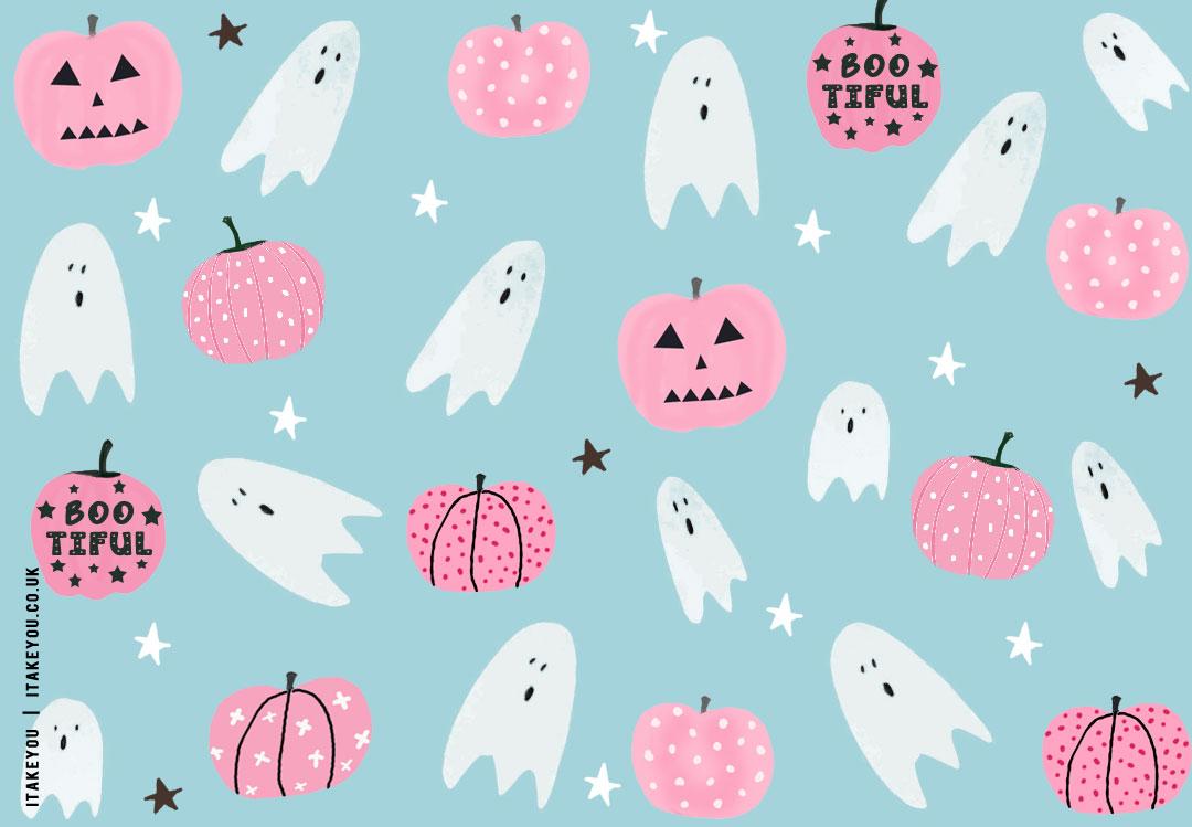 Chic And Preppy Halloween Wallpaper Inspirations Spooky Pink