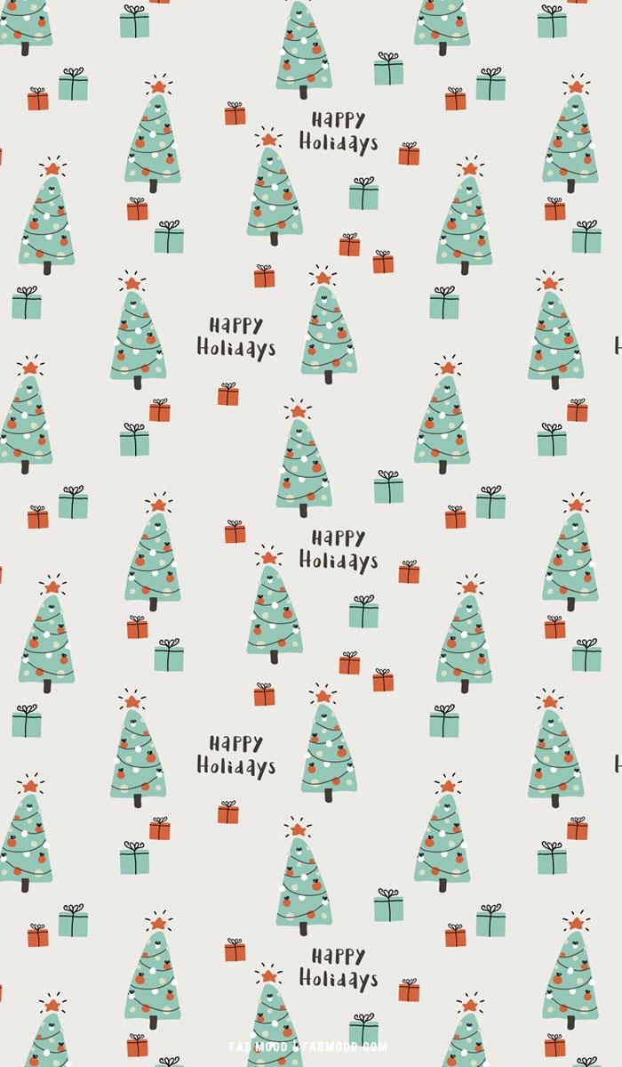 30 Christmas Aesthetic Wallpapers Mint Christmas Tree 1   Fab