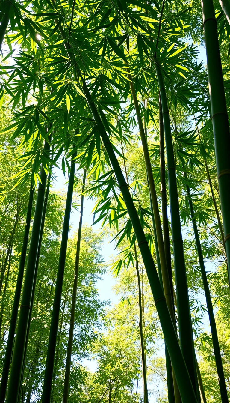 Bamboo Phone Wallpaper