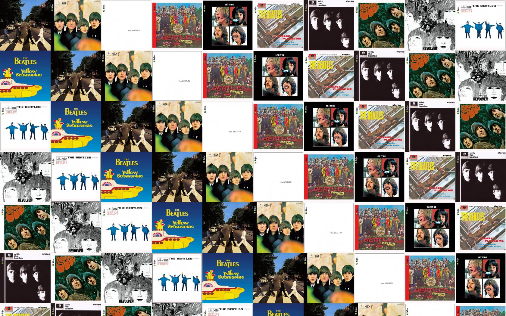 Wallpaper With Image Of The Beatles Abbey Road