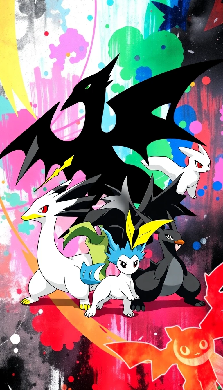 Pokemon Black And White Wallpaper