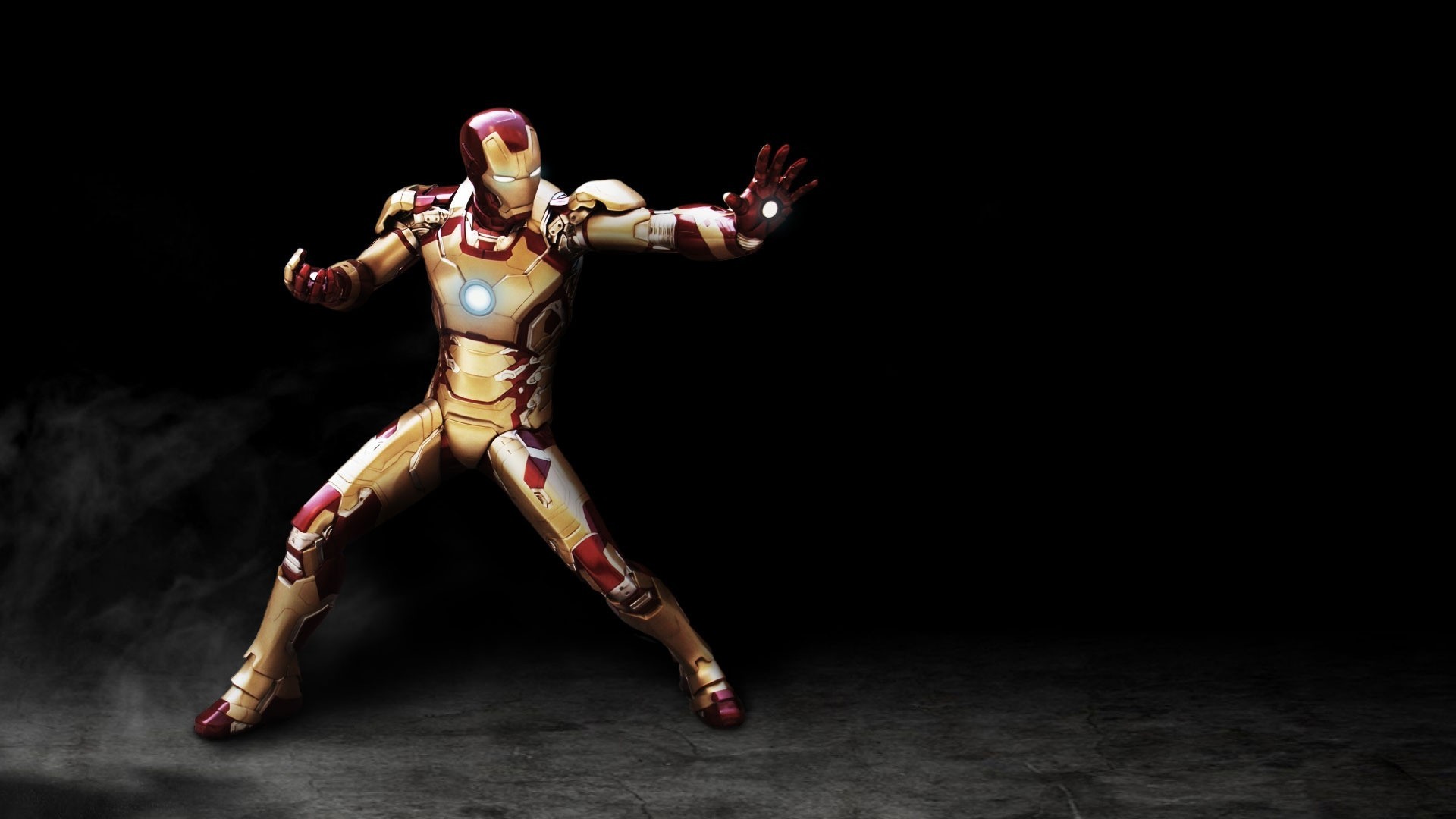 Iron Man Armor Battle Suit Nanotechnology Helmet