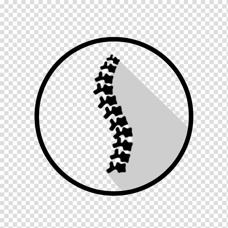 Circle Logo Vertebral Column Back Pain Neutral Spine Spinal