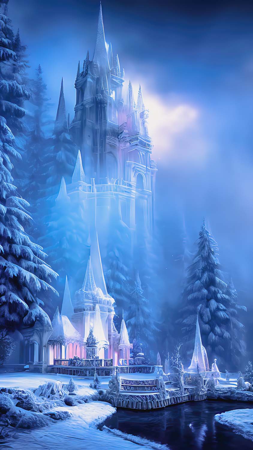 Frozen Castle Wallpaper HD