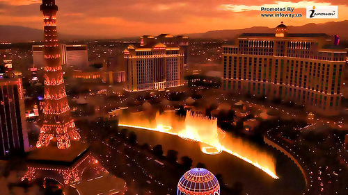 Las Vegas At Sunset Widescreen HD Wallpaper Photo Sharing