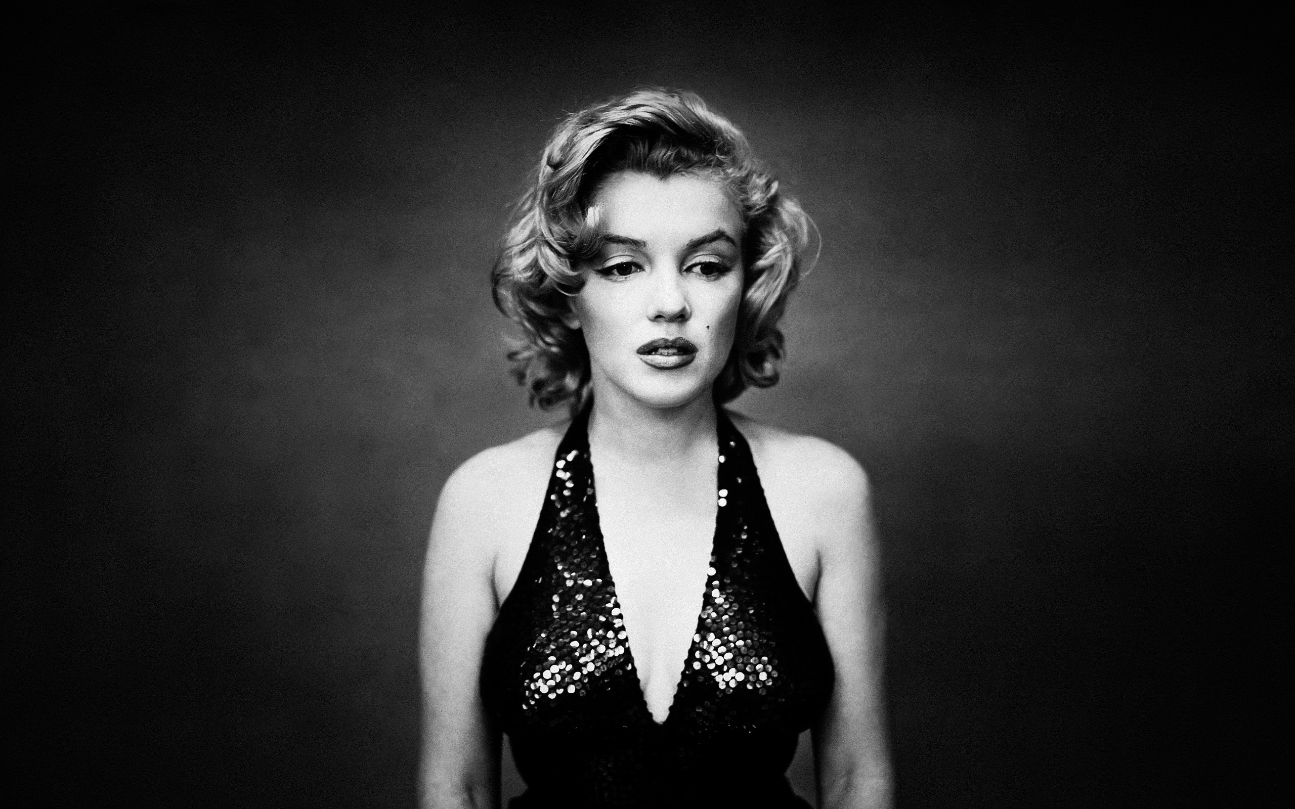 Marilyn Monroe Monocrom Wallpaper