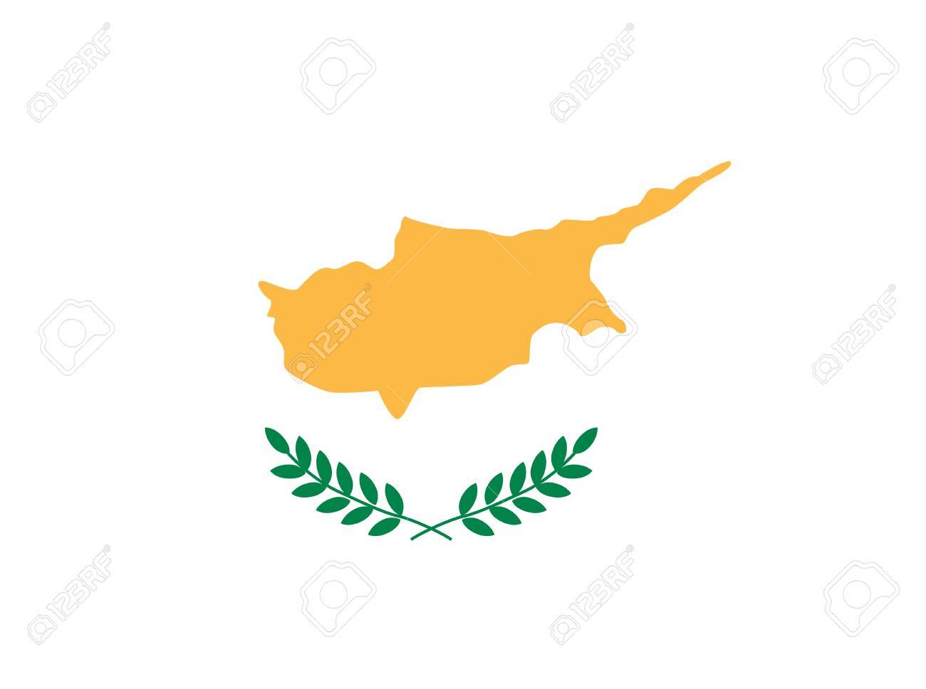 National Flag Of Cyprus Country World Background Wallpaper