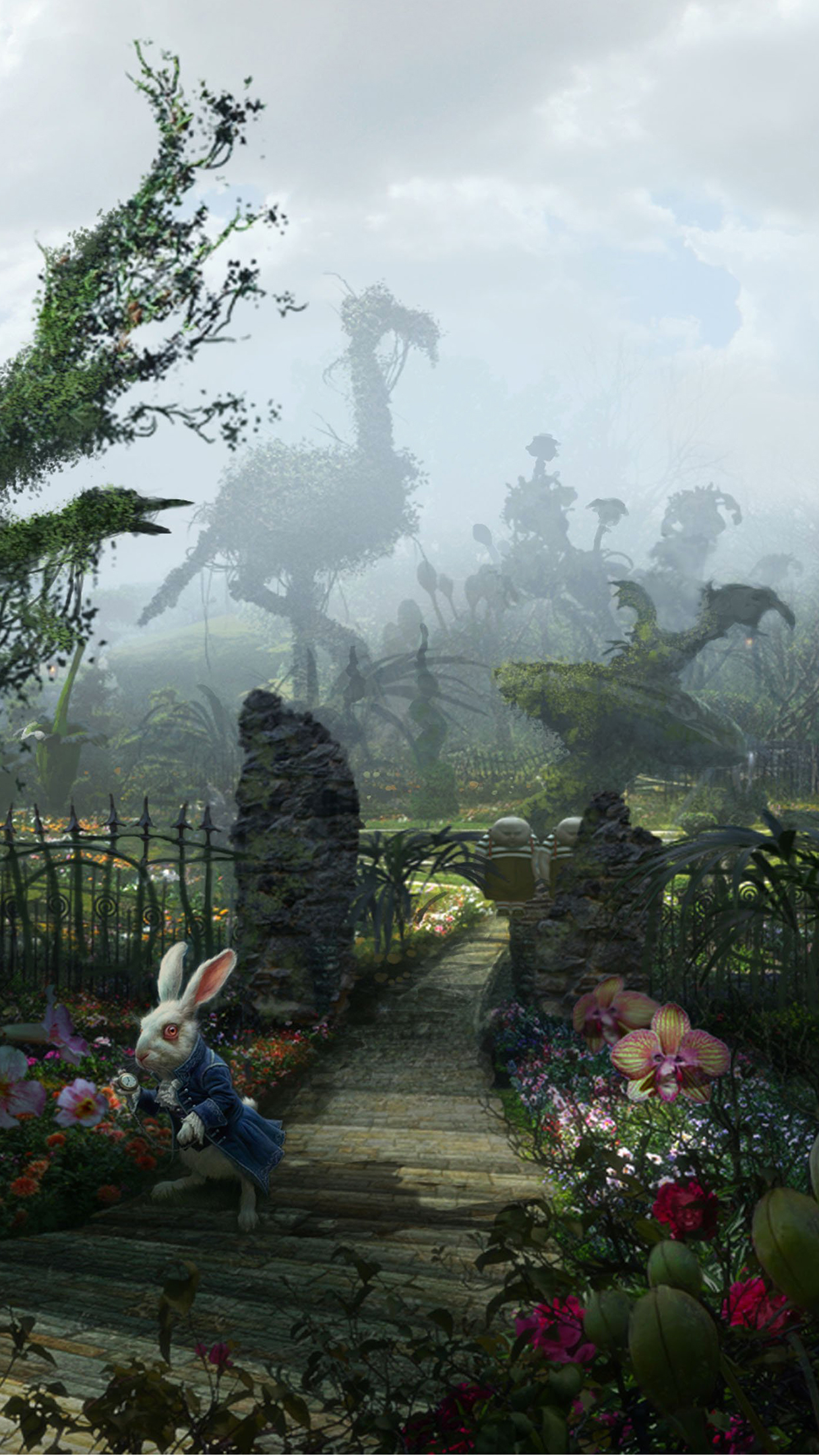Alice In Wonderland iPhone Wallpaper