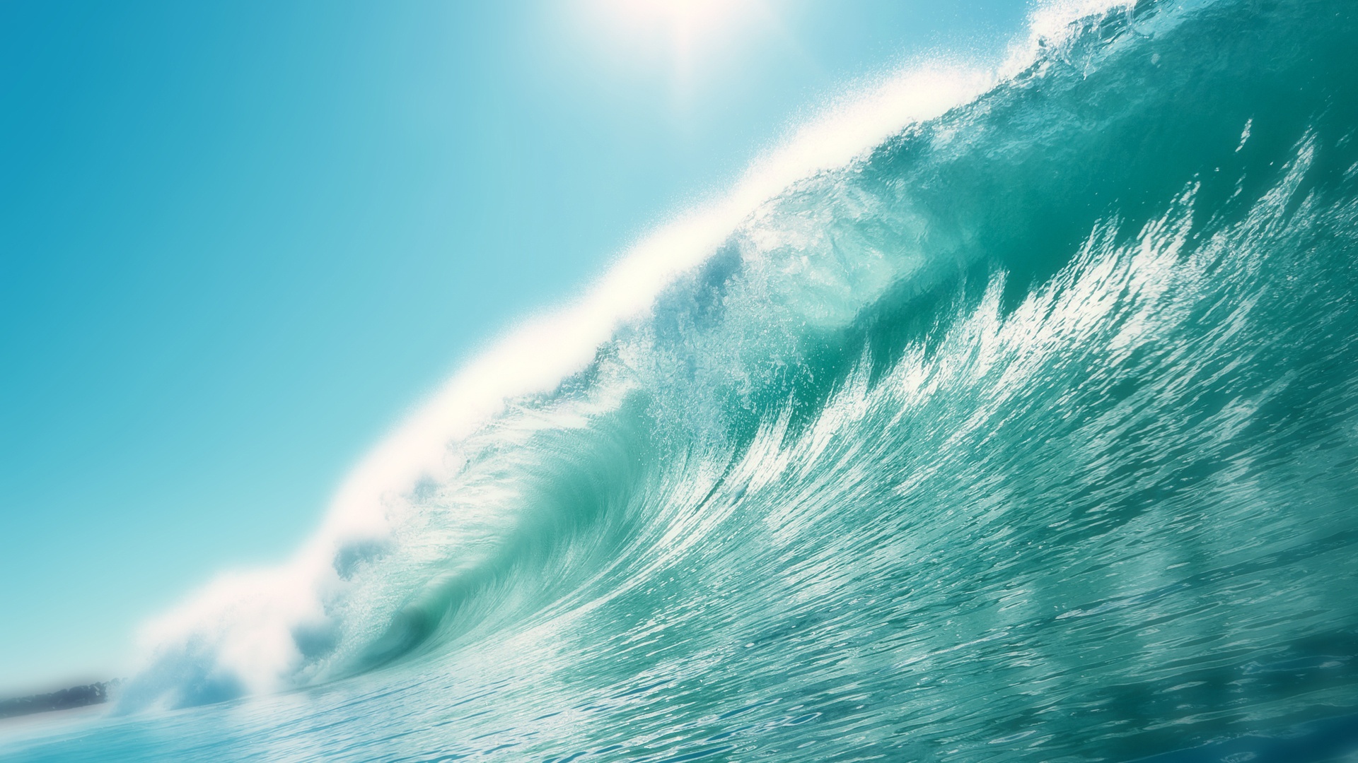 Sea Wave Water Wallpaper HD 1080p Desktop