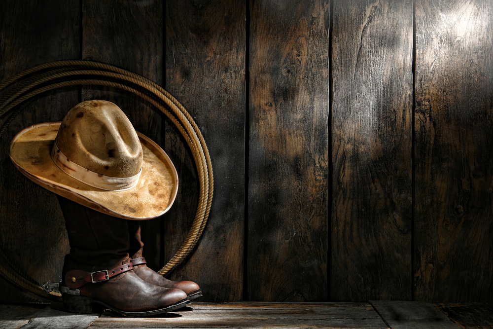 Western Cowboy Background For