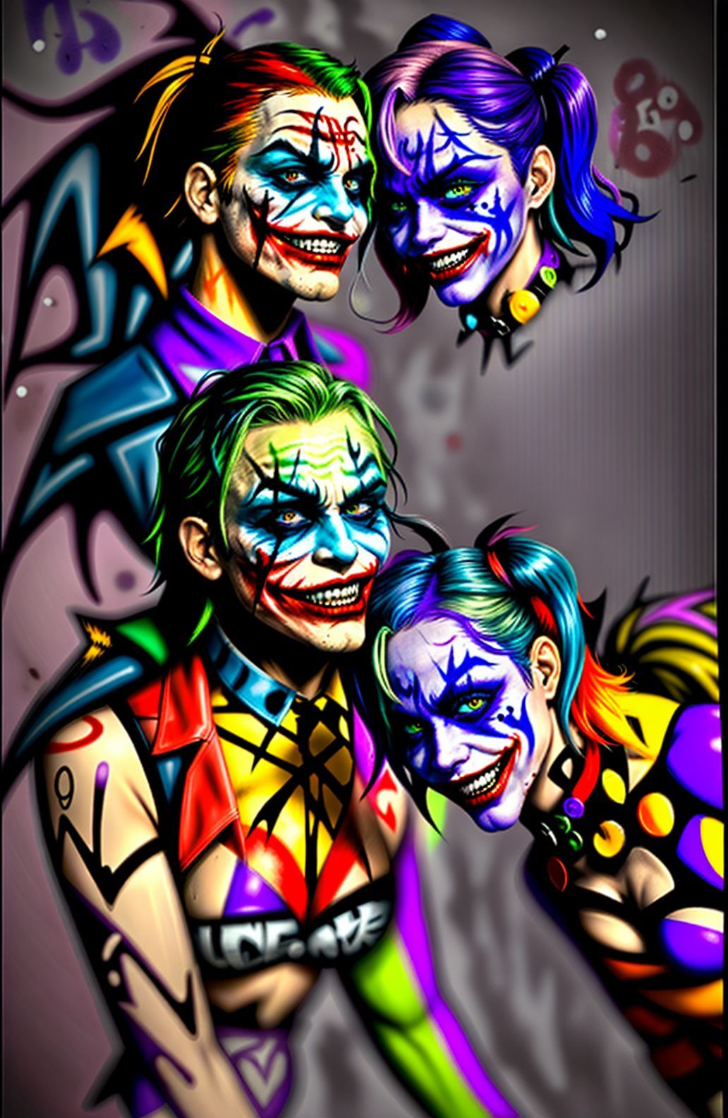 Joker And Harley Quinn Wallpaper