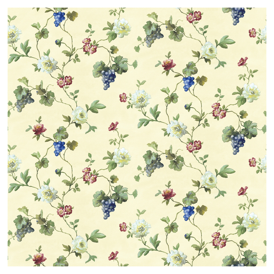 Sunworthy Flower And Fruit Trail Wallpaper Mp060602 Coupons