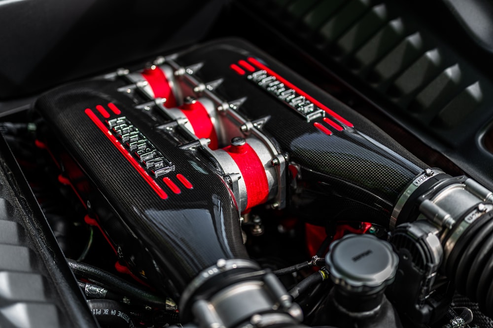 Ferrari Engine Pictures Image