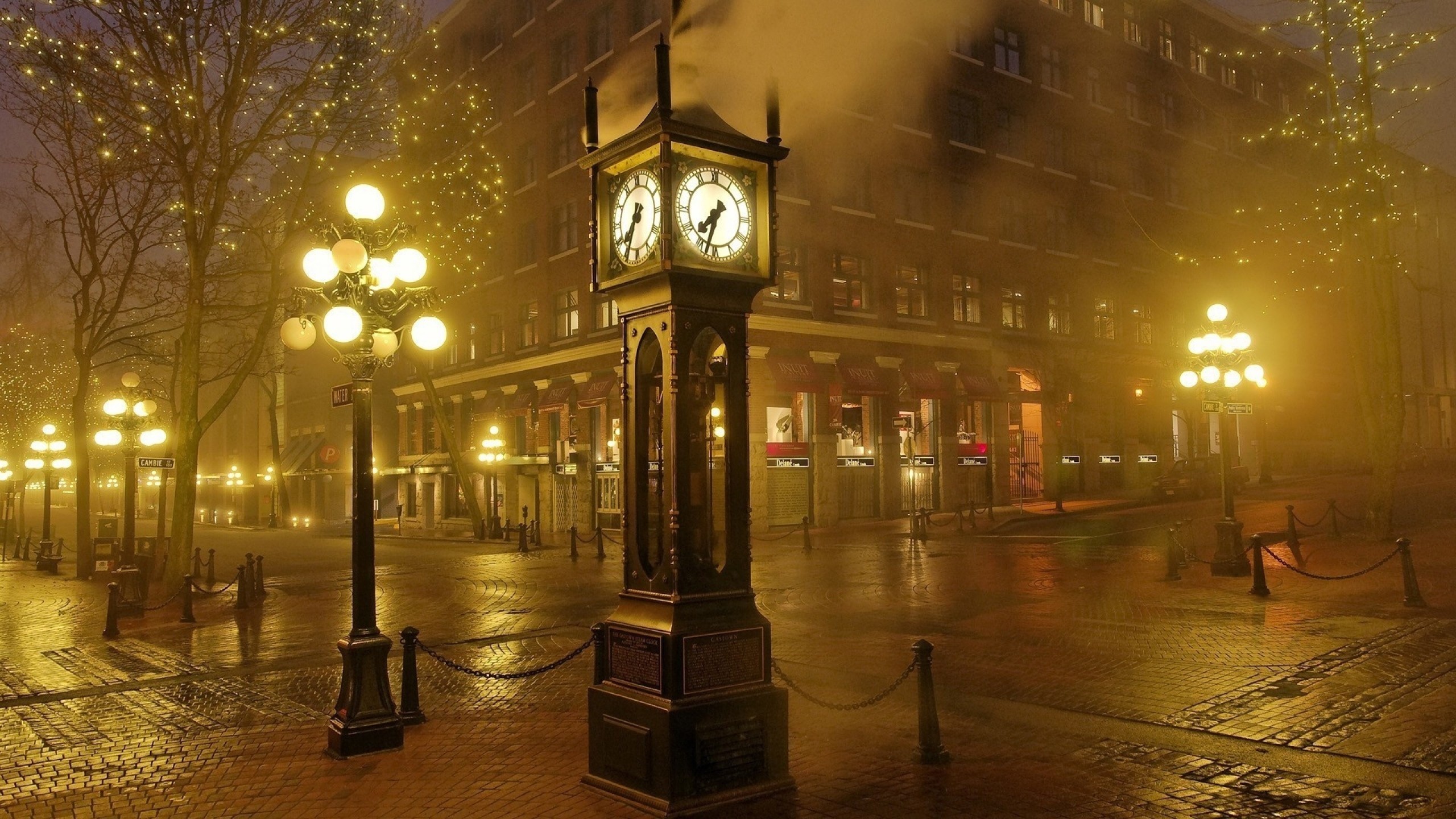 Street Wallpaper HD Night City
