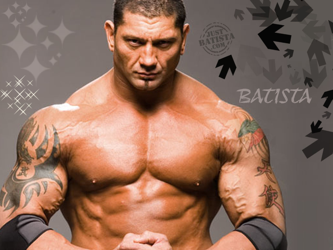 All About Wrestling Stars Batista Wallpaper