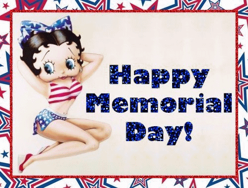 Betty Boop Pictures Archive Happy Memorial Day From
