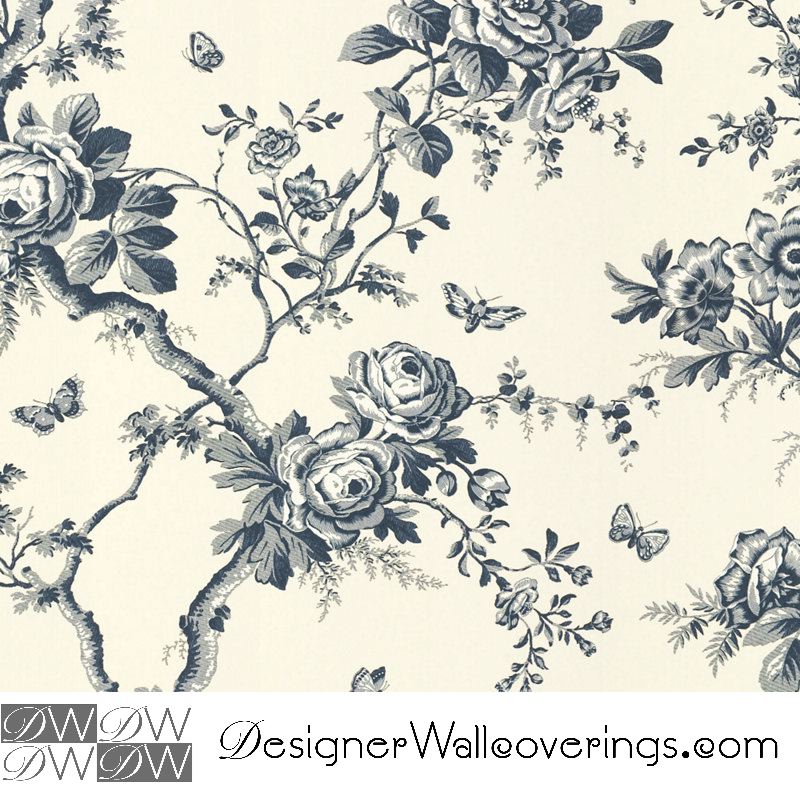 Ashfield Floral By Ralph Lauren Designer Wallcoverings