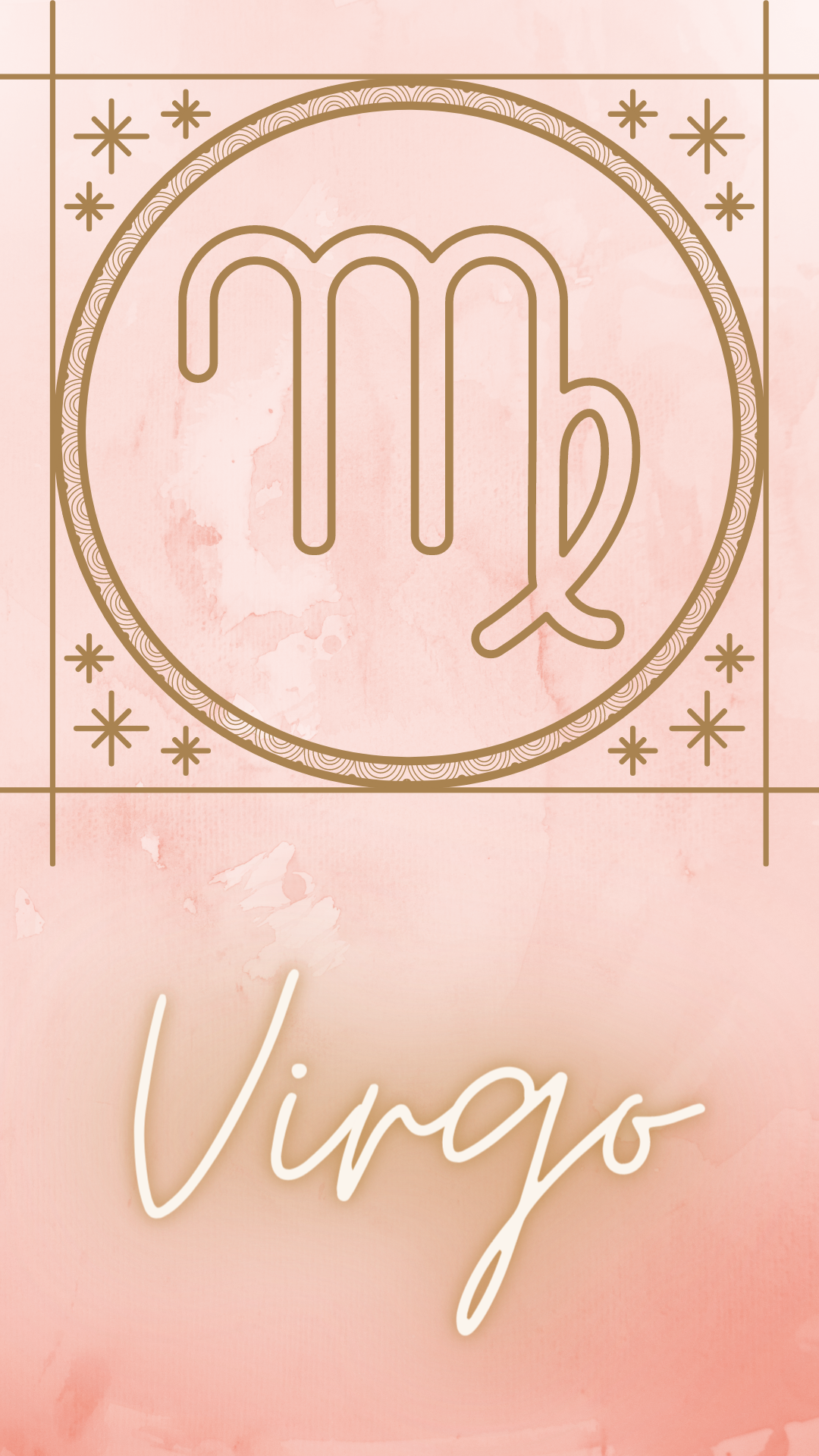 Virgo Zodiac Phone Wallpaper