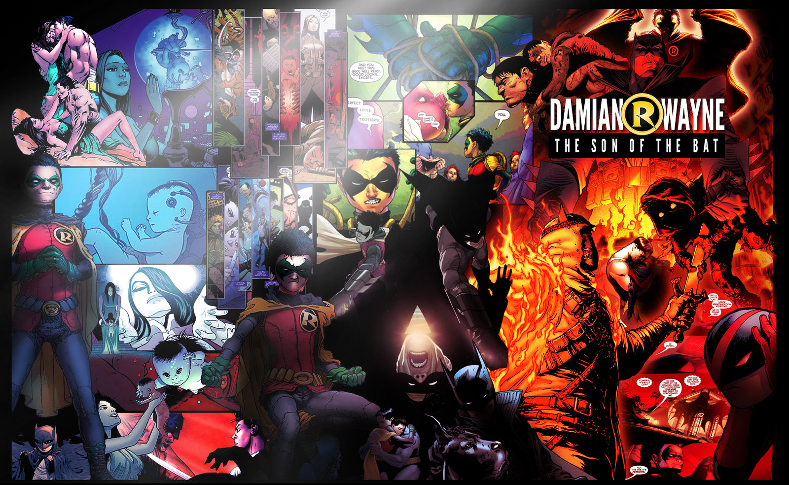 Damian Wayne The Son Of Bat By Taymerica