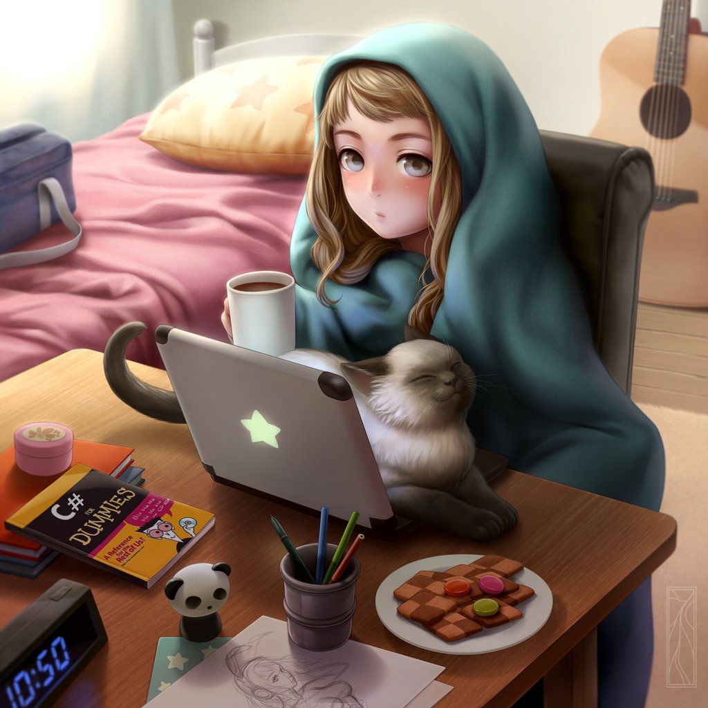 Haha This Is So Meeee Malorie Lazy Day By Kotikomori Deviantart