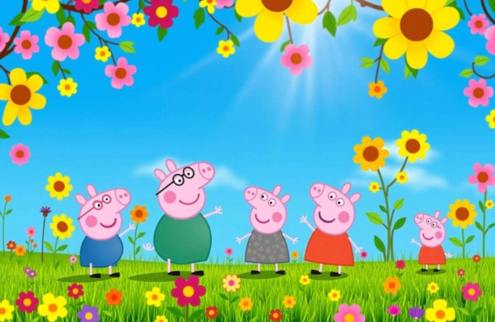 Peppa Pig HD Wallpaper