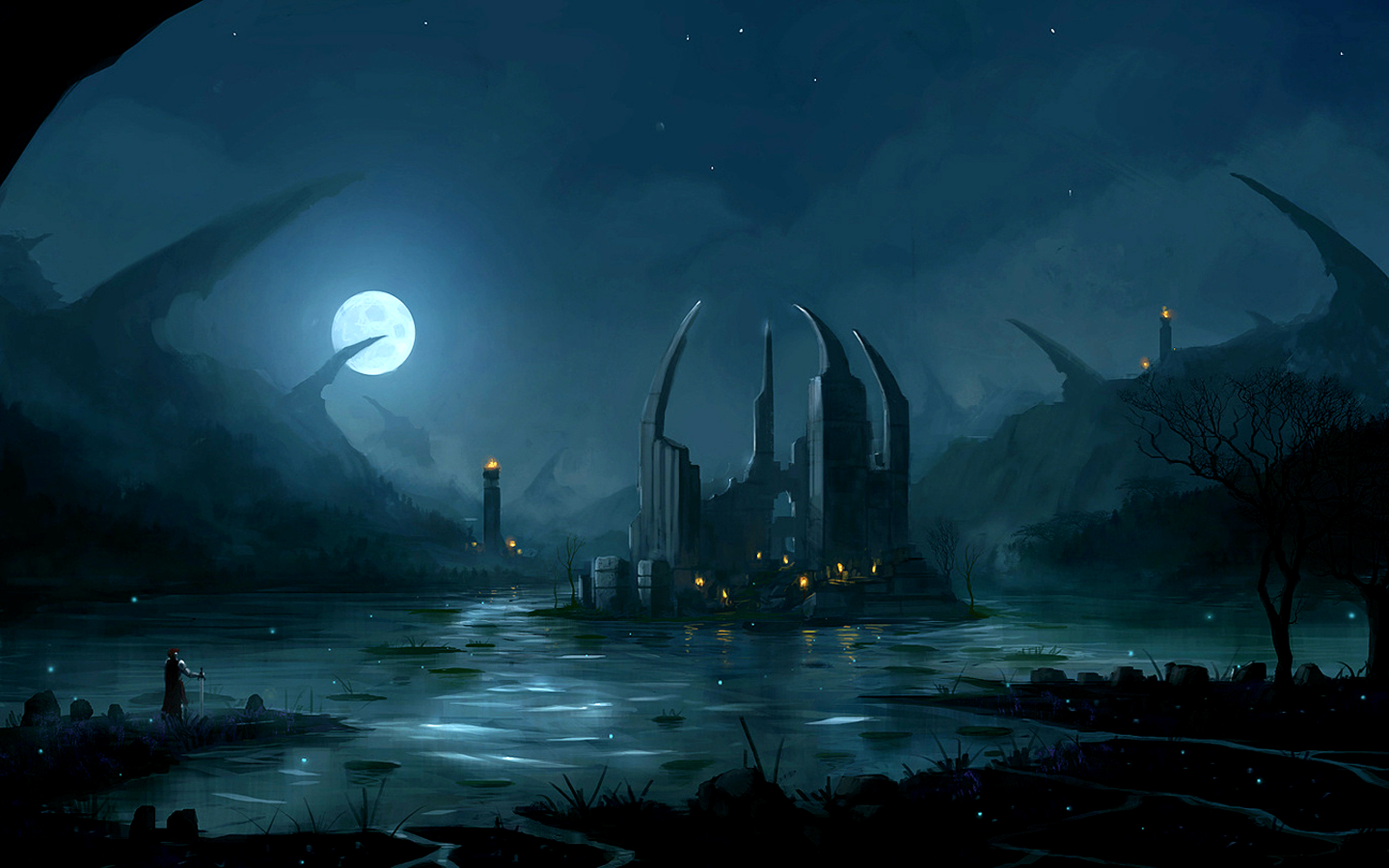 Dark Fantasy Landscape Background Ing Gallery