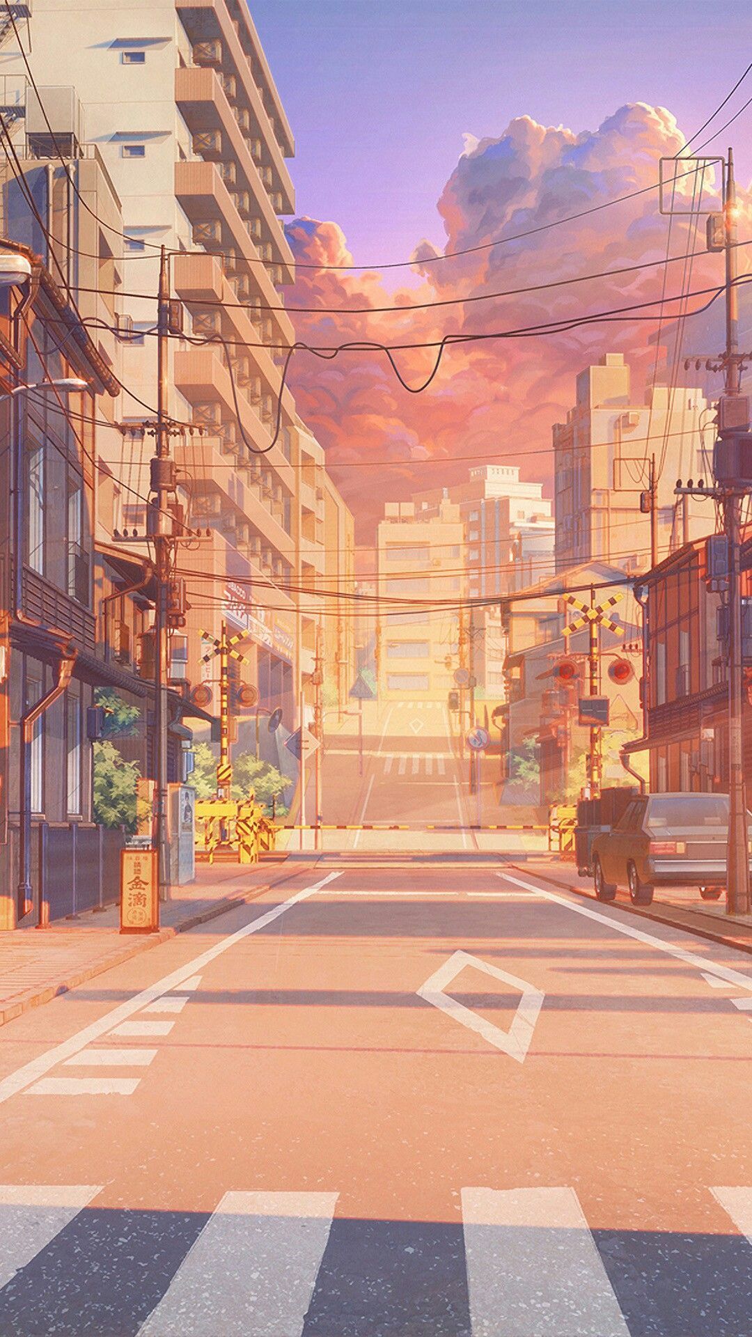 Anime Street Wallpaper On