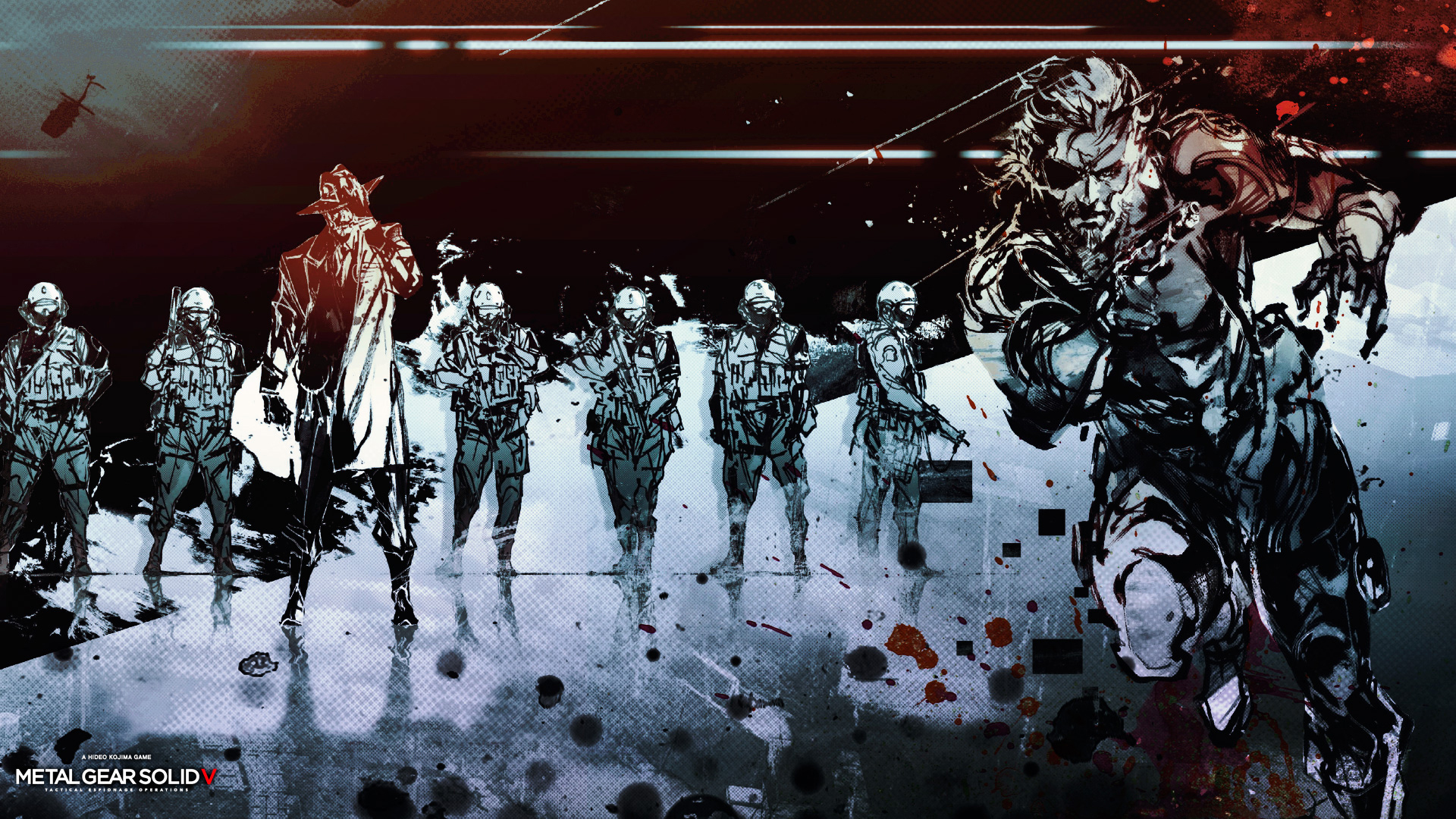 Wallpaper Metal Gear Solid The Phantom Pain Ground Zeroes Hideo