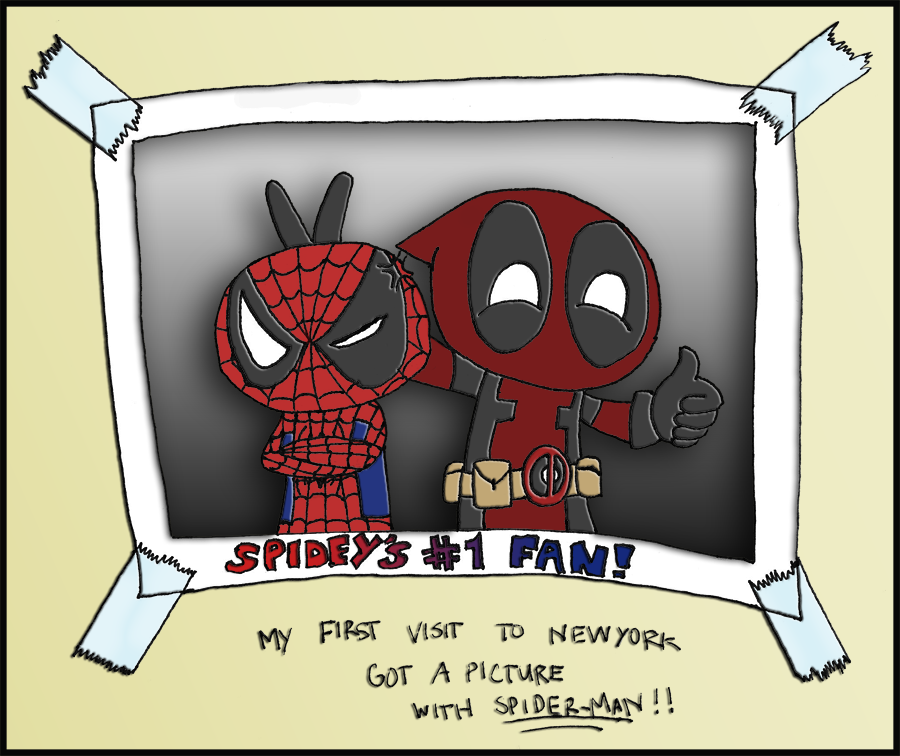 Deadpool And Spider Man Chocobotails Deviantart