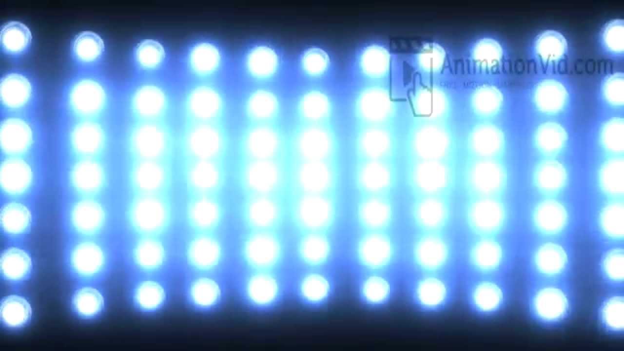 Blinking Stadium Lights Animation Wallpaper