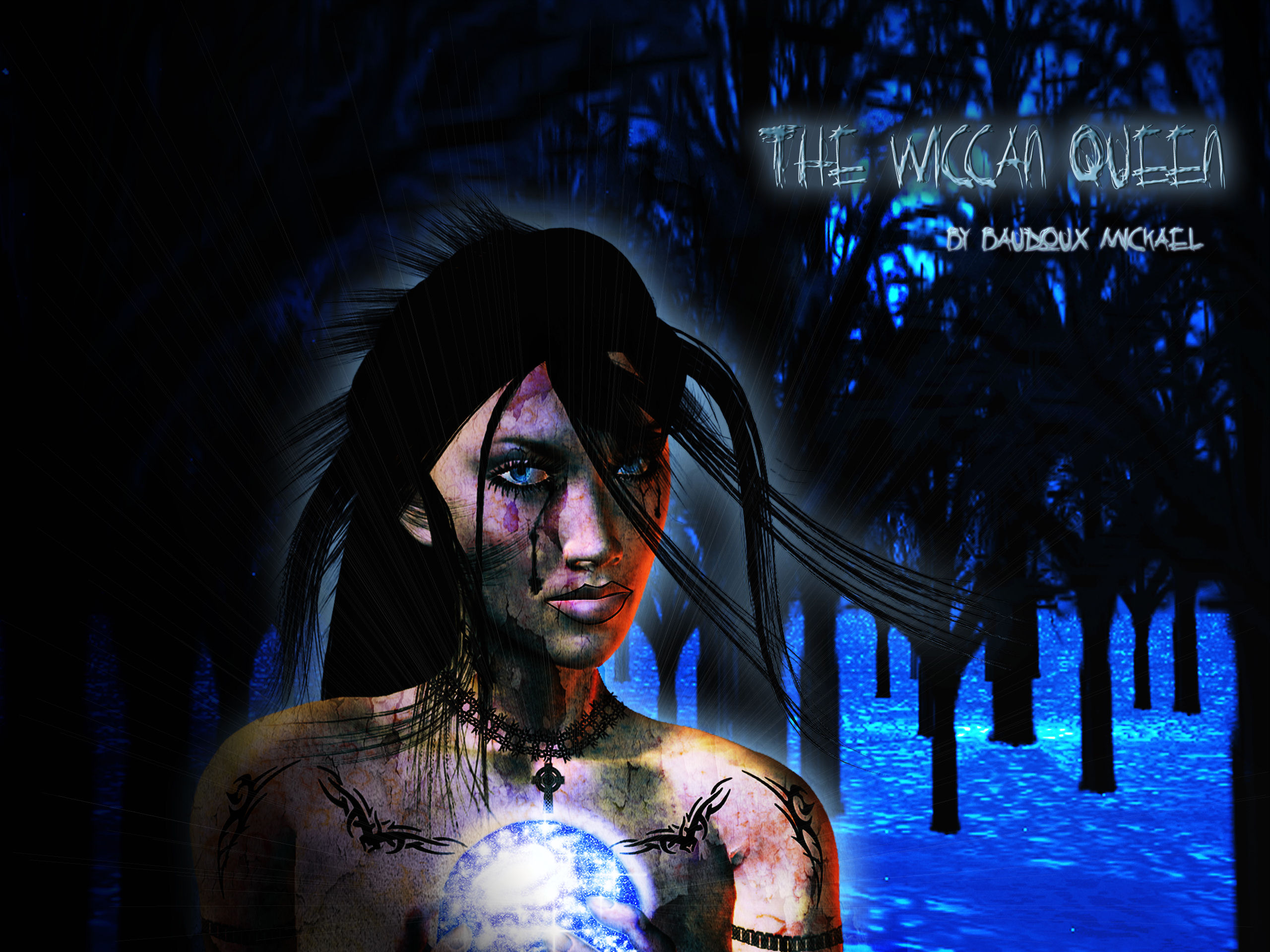 Background wallpaper The wiccan Queen 2560x1920