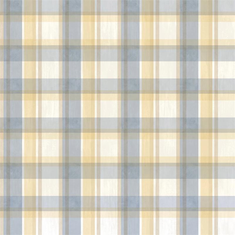 Sunday Plaid Wallpaper Rustic Country Primitive