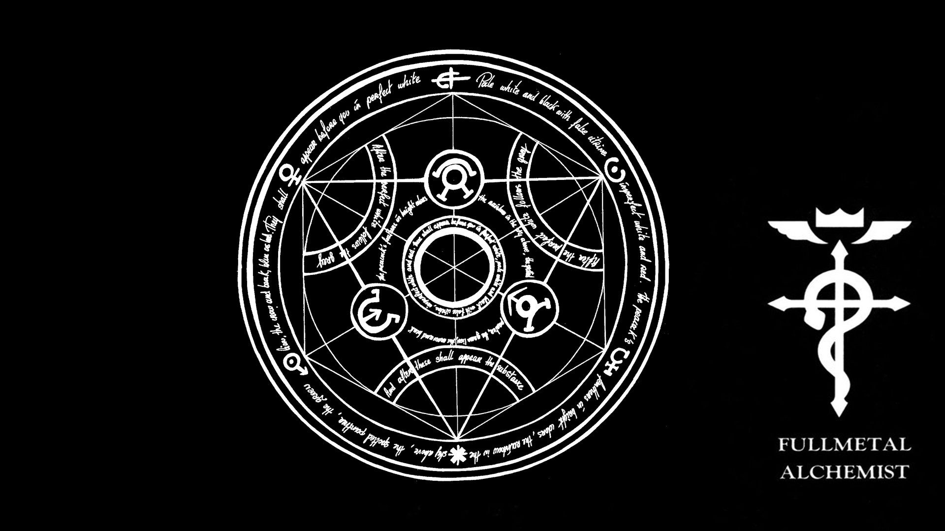 Wallpaper For Fullmetal Alchemist Logo