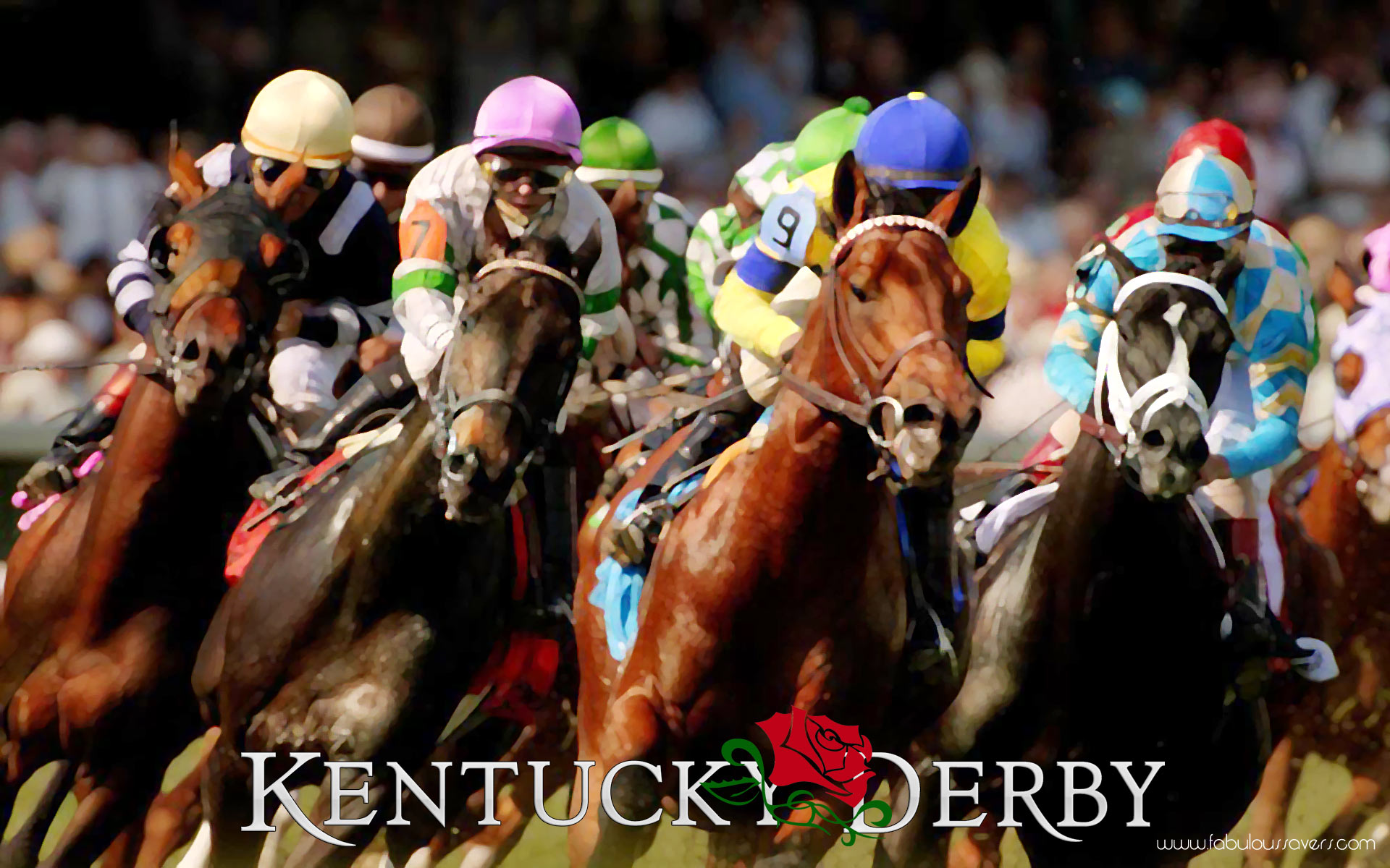 The Run For Roses Kentucky Derby Puter Desktop Wallpaper