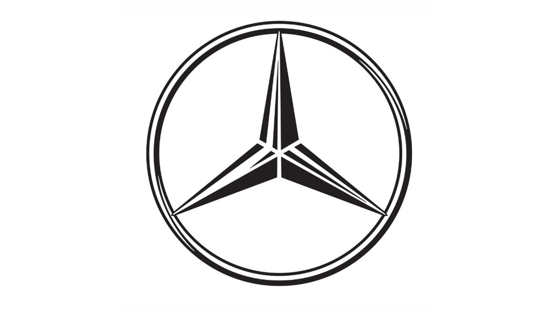 Mercedes Benz Logo Fond Ecran HD