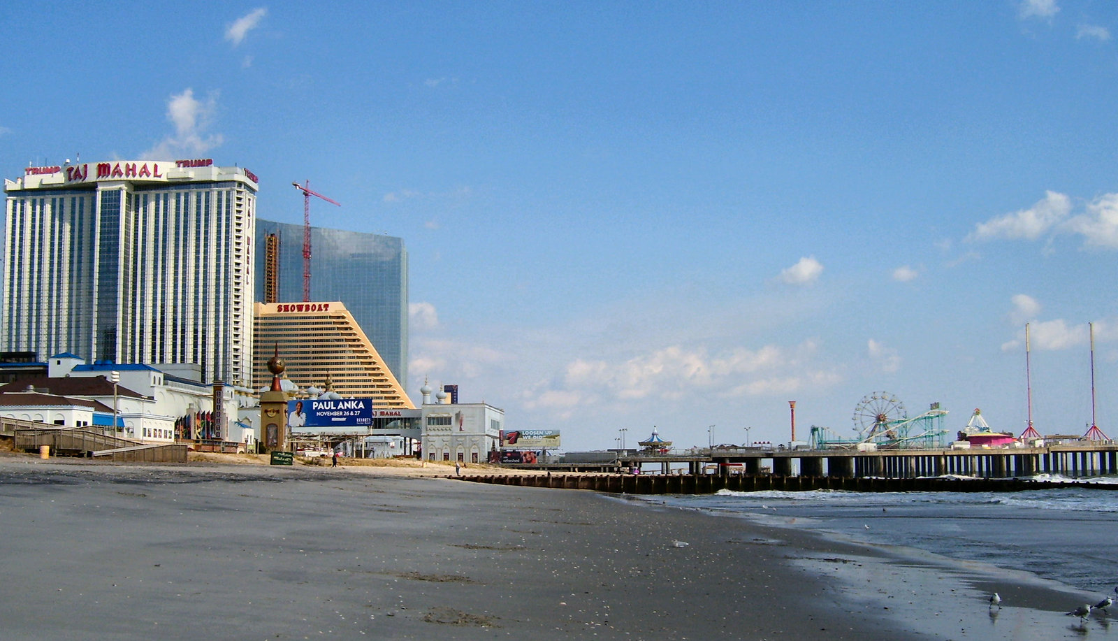 Atlantic City Beach Morning By Mindwerkz