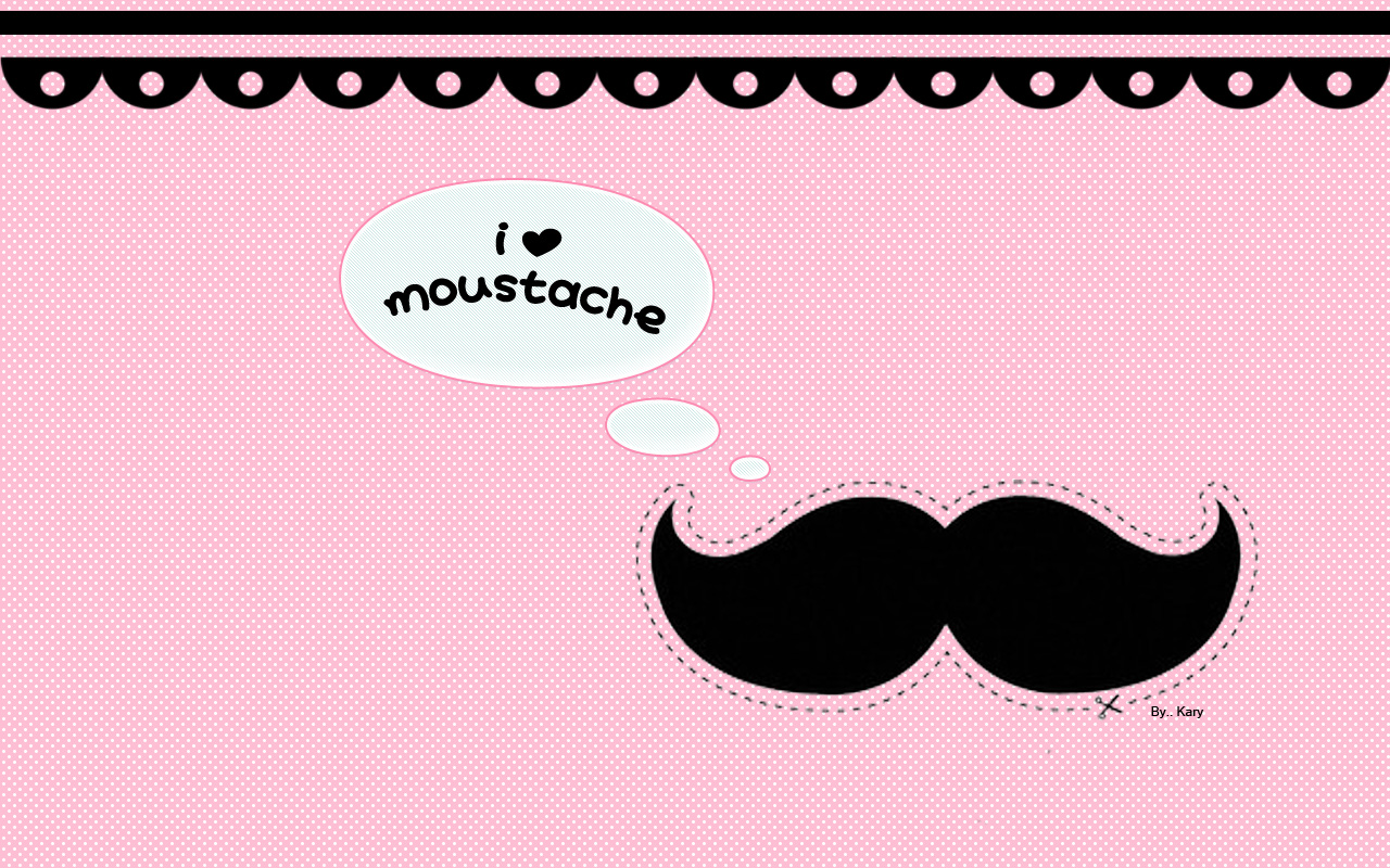 Wallpaper Mansion Moustache