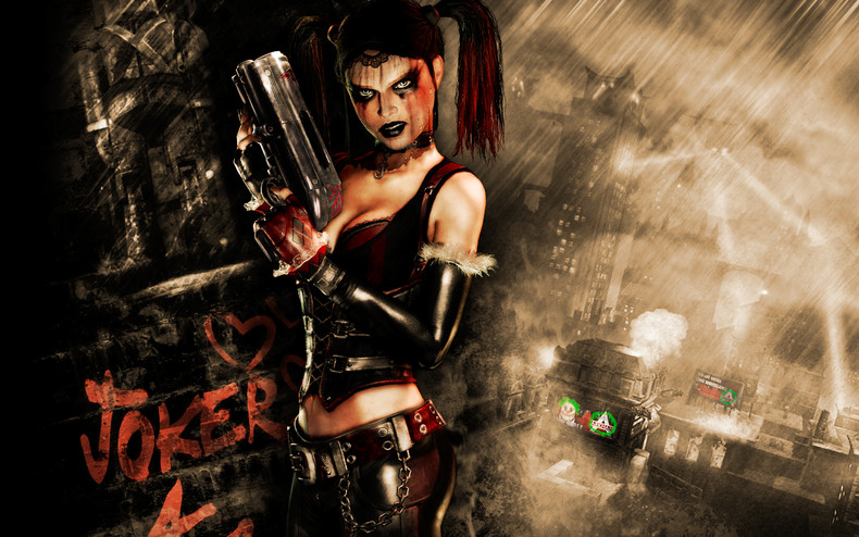 Harley Quinn Batman Arkham City Wallpaper Thevideogamegallery