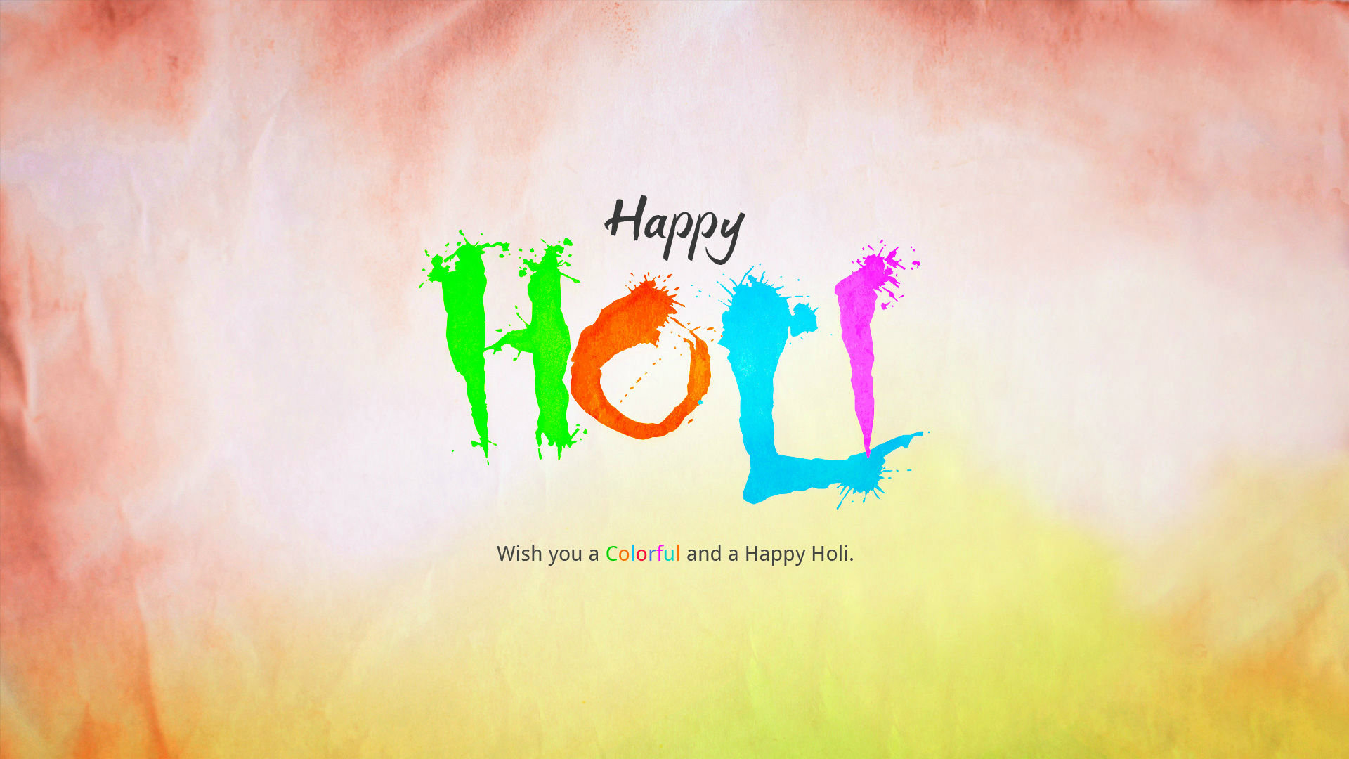 Happy Holi Wallpaper Most HD Pictures